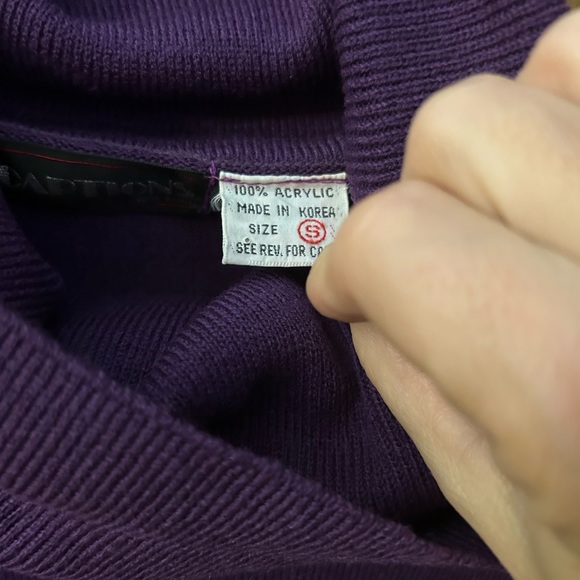 Women’s vintage turtleneck sweater - Picture 3 of 3